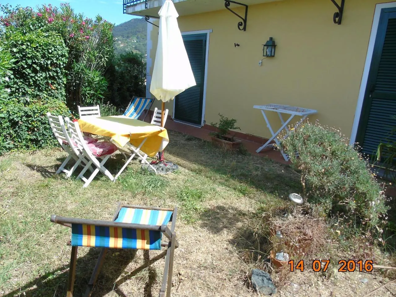 Apartment Ca Gialla Bonassola Italy